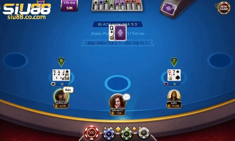 Bài Blackjack Siu88 Tựa Game Đang Siêu Hot Hiện Tại 3 Các quy luật thiết yếu cần nắm trước khi chơi Blackjack cho tân thủ
